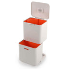 Joseph Joseph Totem Max 60L Waste and Recycling Bin in Stone image 0