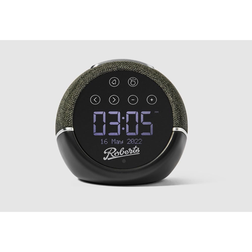 Roberts Radio ZENPLUSBLK DAB Clock Radio with Bluetooth in Black image 1
