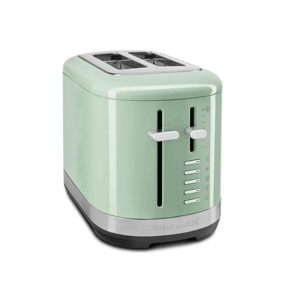 KitchenAid Manual Control 2 Slot Toaster in Pistachio 5KMT2109BPT image 0