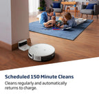 Beko Robot Vacuum Cleaner with 150 Minutes Run Time in White - VRR60314VW image 3