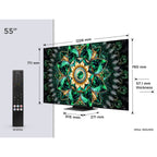 TCL 55Q7C-UK 55 Inch, Ultra HD QD-Mini LED Television, Google TV, Freeview HD image 1