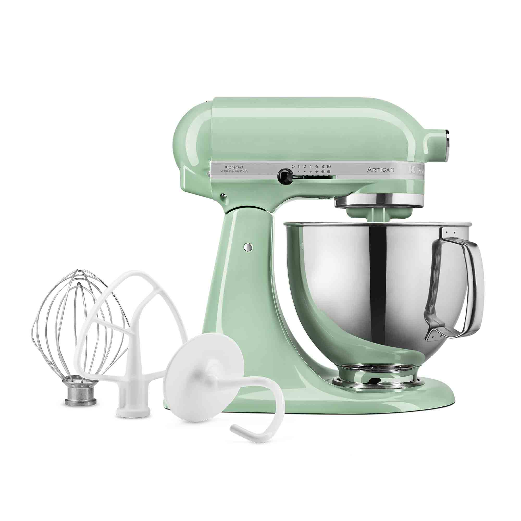 KitchenAid 4.8 Litre Artisan Stand Mixer in Pistachio - 5KSM125BPT image 1