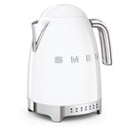 Smeg KLF04WHUK 50's Retro Variable Temperature Kettle in White image 1