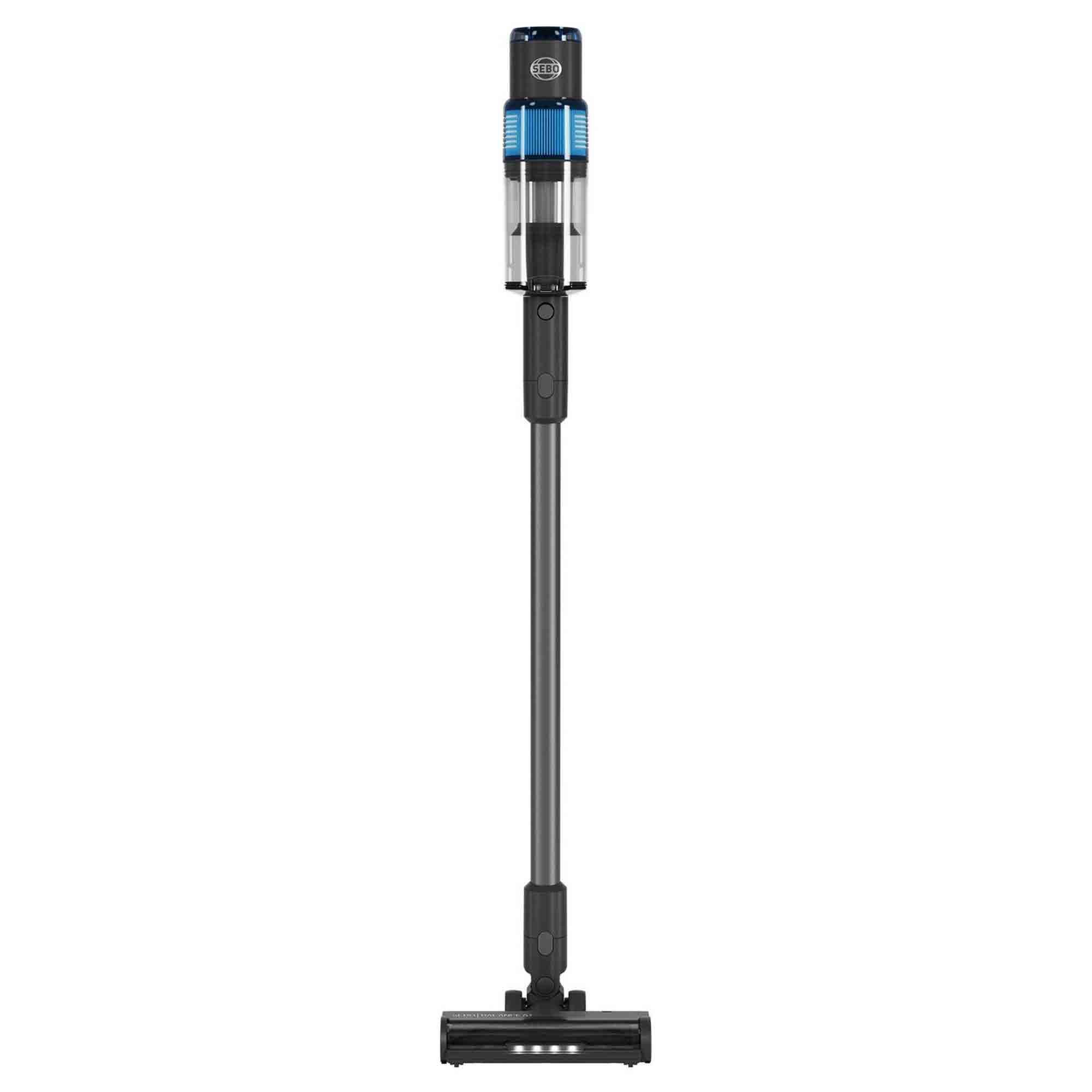 Sebo Balance A1 Cordless Stick Vacuum with up to 48 Minutes Run Time in Basalt Grey/Blue - 95001GB image 1
