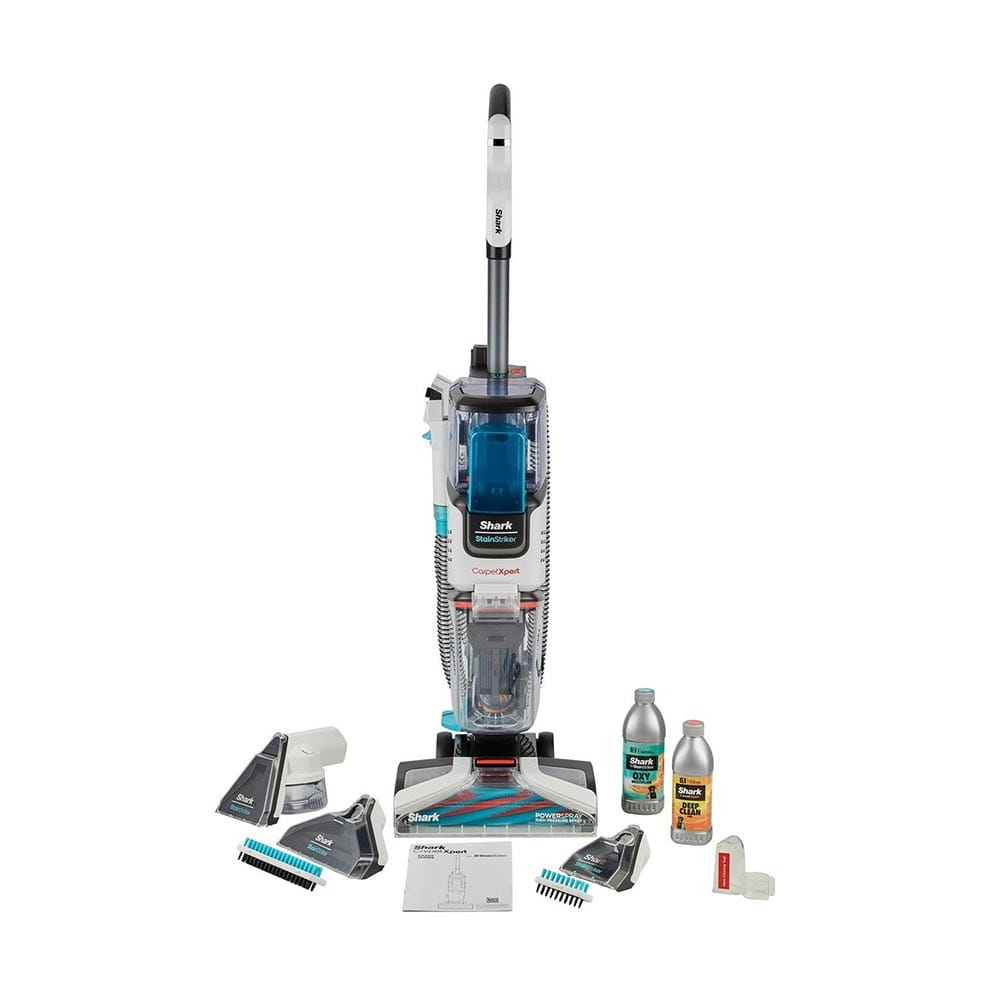 Shark CarpetXpert Deep Carpet Cleaner with Built-in StainStriker - White EX200UK image 1