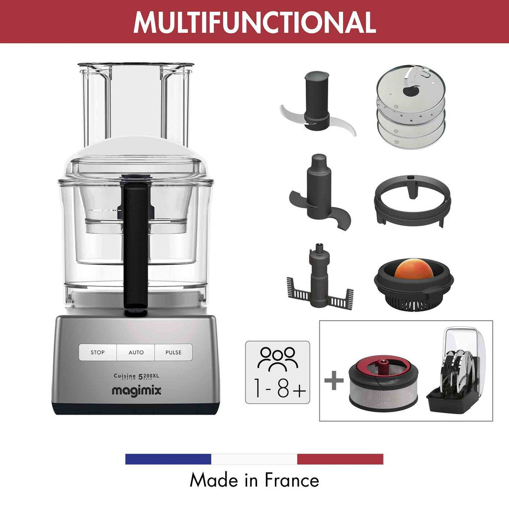 Magimix 5200XL Premium Food Processor Satin - 18714 image 10
