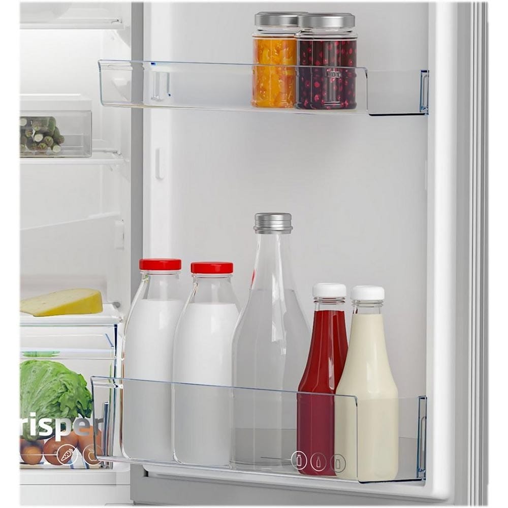 Beko CCFM4582S 182cm Tall Fridge Freezer, 168L Fridge, 102L Freezer, 54cm Wide, Frost Free, Silver image 8
