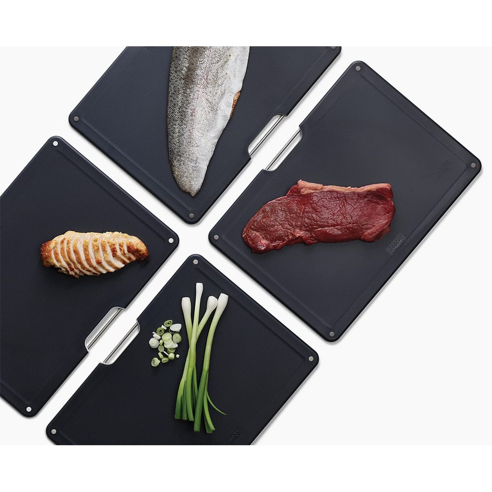 Joseph Joseph Folio™ Steel 4 Piece Rose Gold Chopping Board Set - 60172 image 2