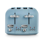 Delonghi Argento Flora 4 Slice Toaster in Blue CT04AZ image 0