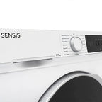 Sensis WDF018514AW 8kg Wash, 5kg Dry, 1400 Spin Freestanding Washer Dryer, White image 5