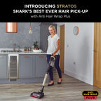 Shark Stratos Cordless Stick Vacuum Cleaner - Pet Pro Model - 60 Minutes Run Time - Copper IZ400UKT image 1
