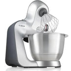 Bosch CreationLine 3.9 Litre 1000W Stand Mixer in Silver MUM59340GB image 0
