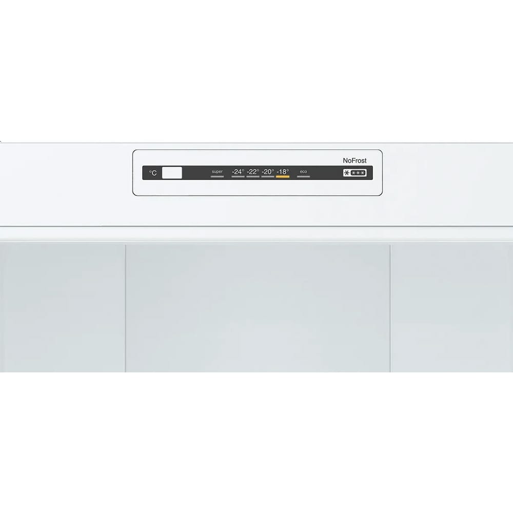 Bosch KGN36NWEAG 186cm Tall Fridge Freezer, 216L Fridge, 89L Freezer, 60cm Wide, Frost Free, White image 1