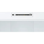 Bosch KGN36NWEAG 186cm Tall Fridge Freezer, 216L Fridge, 89L Freezer, 60cm Wide, Frost Free, White image 1