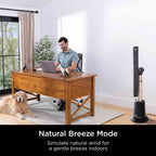 Shark TurboBlade Multi-Directional Cooling Fan in Charcoal & Beat Brass - TF200SUK image 4