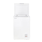 Fridgemaster MCF96E Chest Freezer, 95 Litre Capacity, 55cm Wide, Manual Defrost, White image 1
