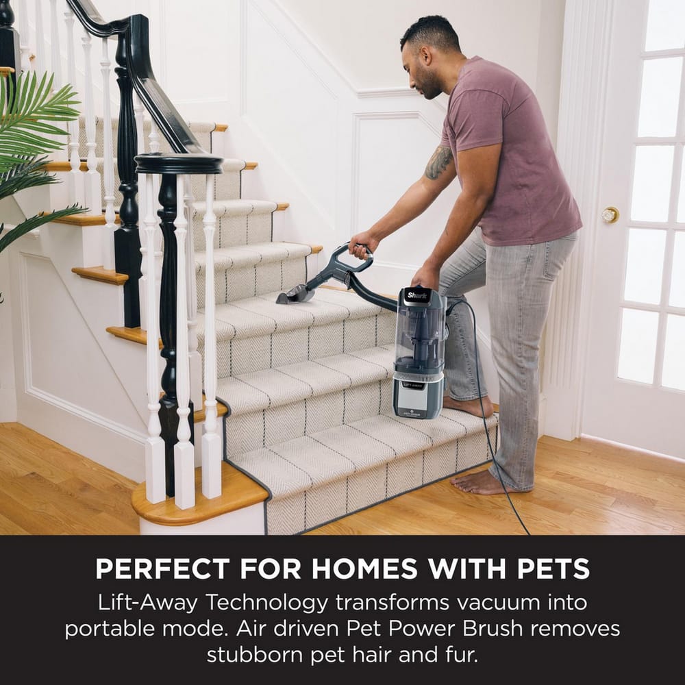 Shark Anti Hair Wrap Plus Upright Pet Vacuum with Lift-Away - NZ780UKT image 6