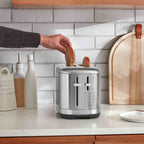 KitchenAid Manual Control 2 Slot Toaster in Stainless Steel 5KMT2109BSX image 2