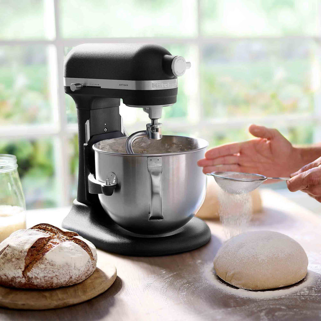 KitchenAid Artisan Mixer Bowl-Lift 6.6L in Cast Iron Black 5KSM70SHXBBK image 3