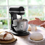 KitchenAid Artisan Mixer Bowl-Lift 6.6L in Cast Iron Black 5KSM70SHXBBK image 3