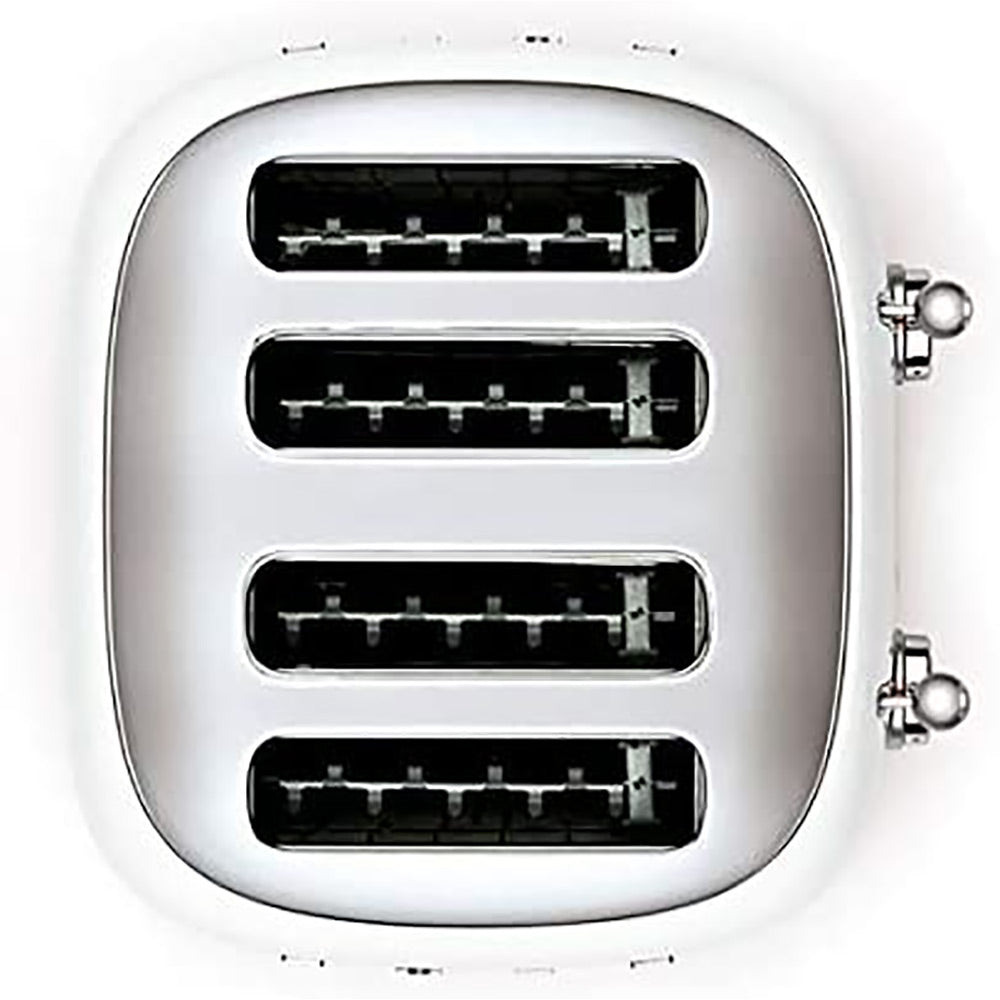 Smeg TSF03WHUK Retro Style 4 Slice Toaster White image 4