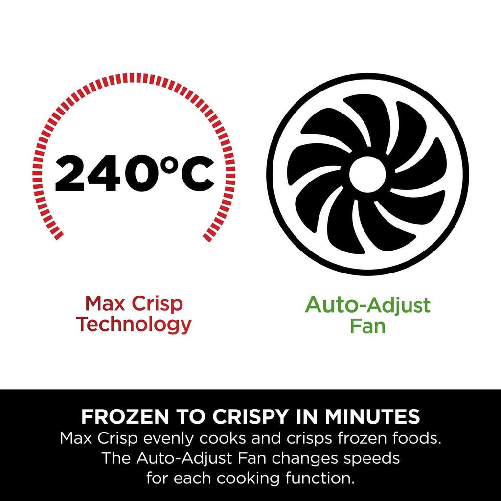 Ninja 7.6 litre 6-in-1 Dual Zone Air Fryer in Gun Metal Grey - DZ300UK image 4