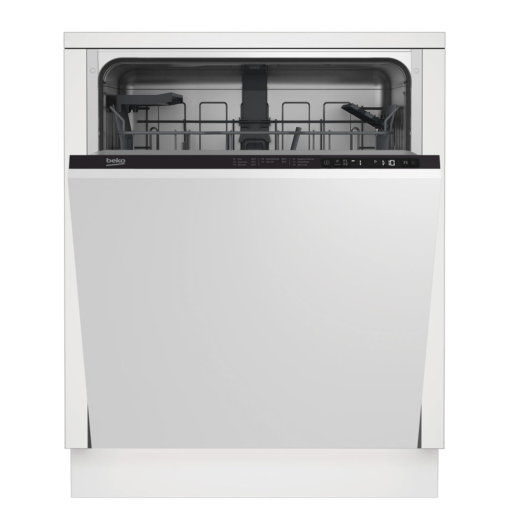 Beko BDIN25431 14 Place Setting Integrated Dishwasher, 60cm Wide