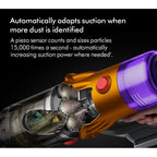 Dyson V12 Detect Slim Absolute Cordless Stick Vacuum Cleaner - 60 Minutes Run Time - Yellow image 3