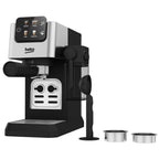 Beko CaffeExperto Manual Espresso Machine with Steam Wand in Silver - CEP5304X image 3