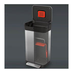 Joseph Joseph Titan 30L Trash Compactor in Stainless Steel image 1