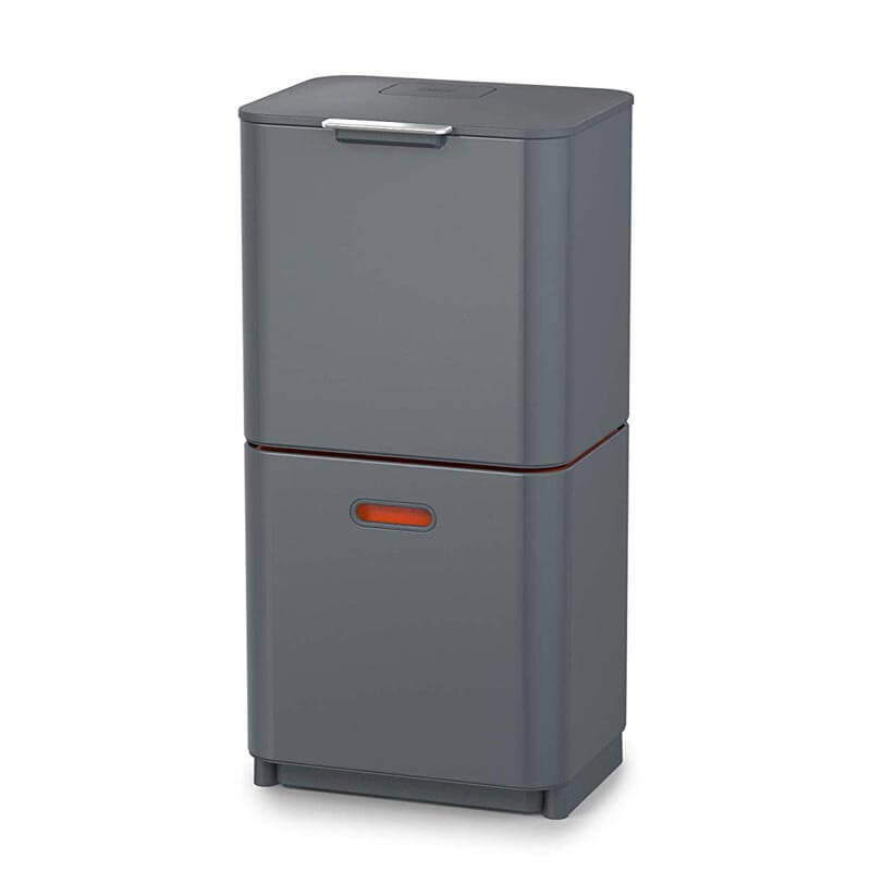 Joseph Joseph Totem Max 60L Waste and Recycling Bin in Graphite image 4