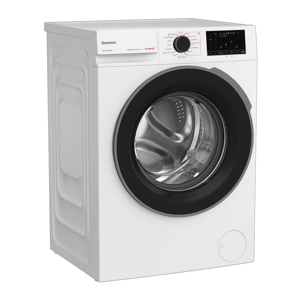 Blomberg LWA29461W 9kg, 1400 Spin, Freestanding Washing Machine with Quick Wash, White image 3