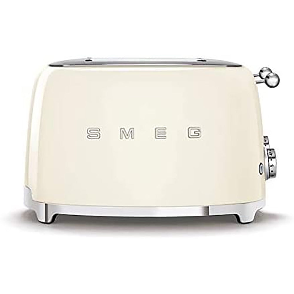 Smeg TSF03CRUK Retro Style 4 Slice Toaster Cream image 1