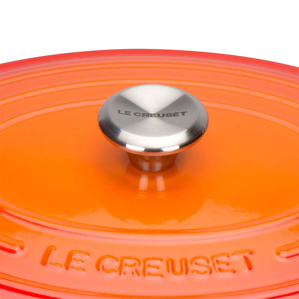 Le Creuset Signature Cast Iron Oval Casserole Dish Volcanic 29cm image 3