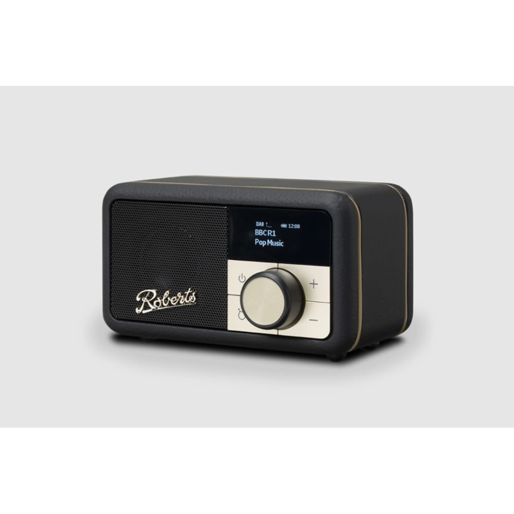 Roberts Radio Revival Petite MK1 DAB+/ FM Radio with Bluetooth in Black image 0