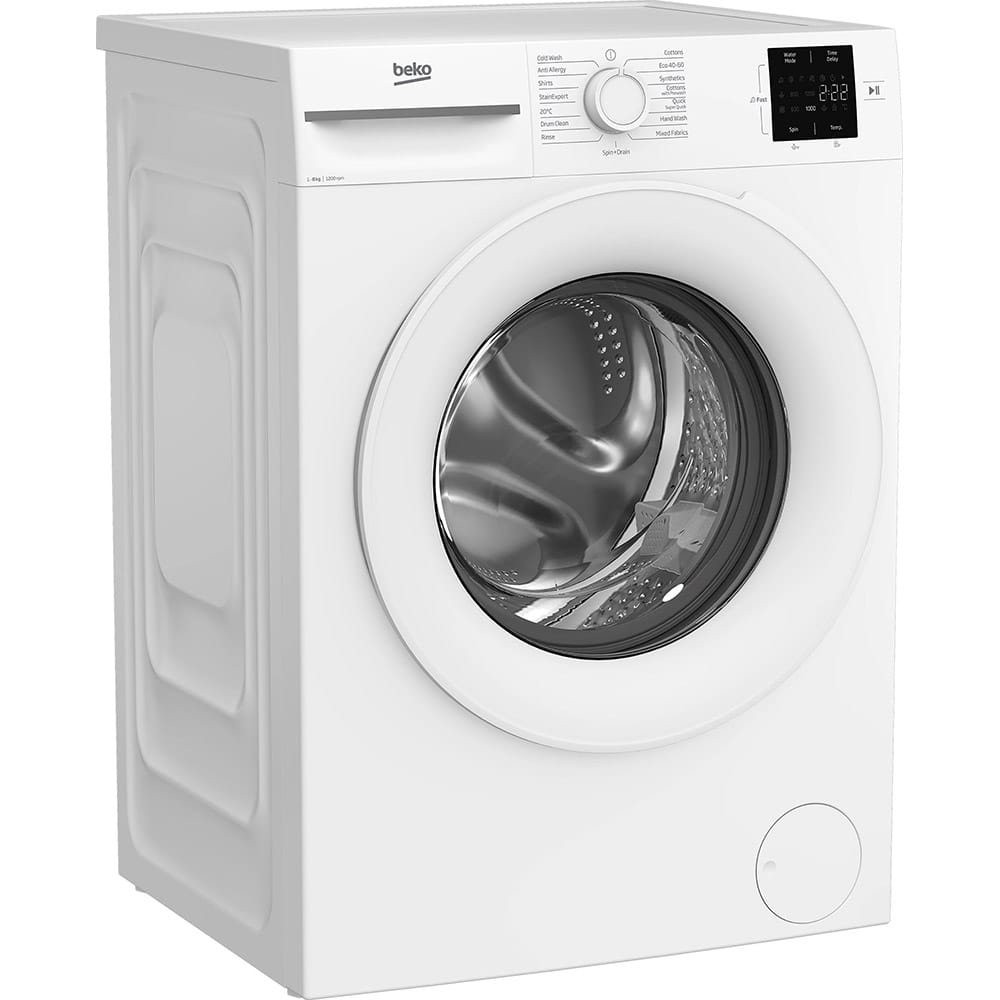 Beko BMN3WT3821W 8kg, 1200 Spin Freestanding Washing Machine with Quick Wash, White image 6