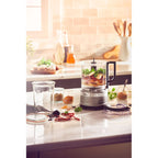 KitchenAid 5KFC3516BCU Classic Mini Food Processor in Contour Silver image 2