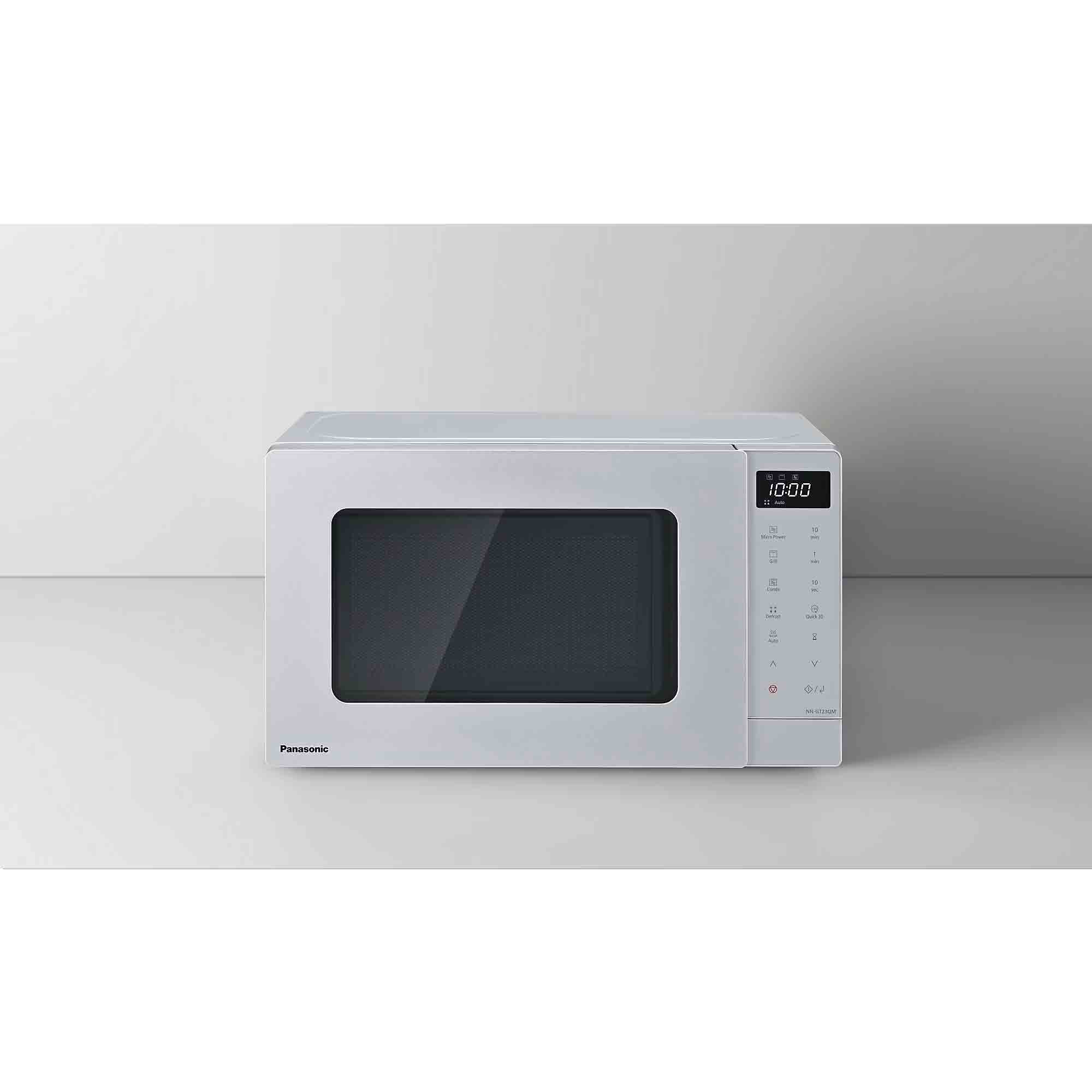 Panasonic 20 Litre 800W Microwave Oven with Grill in Silver - NN-GT23QMBPQ image 4