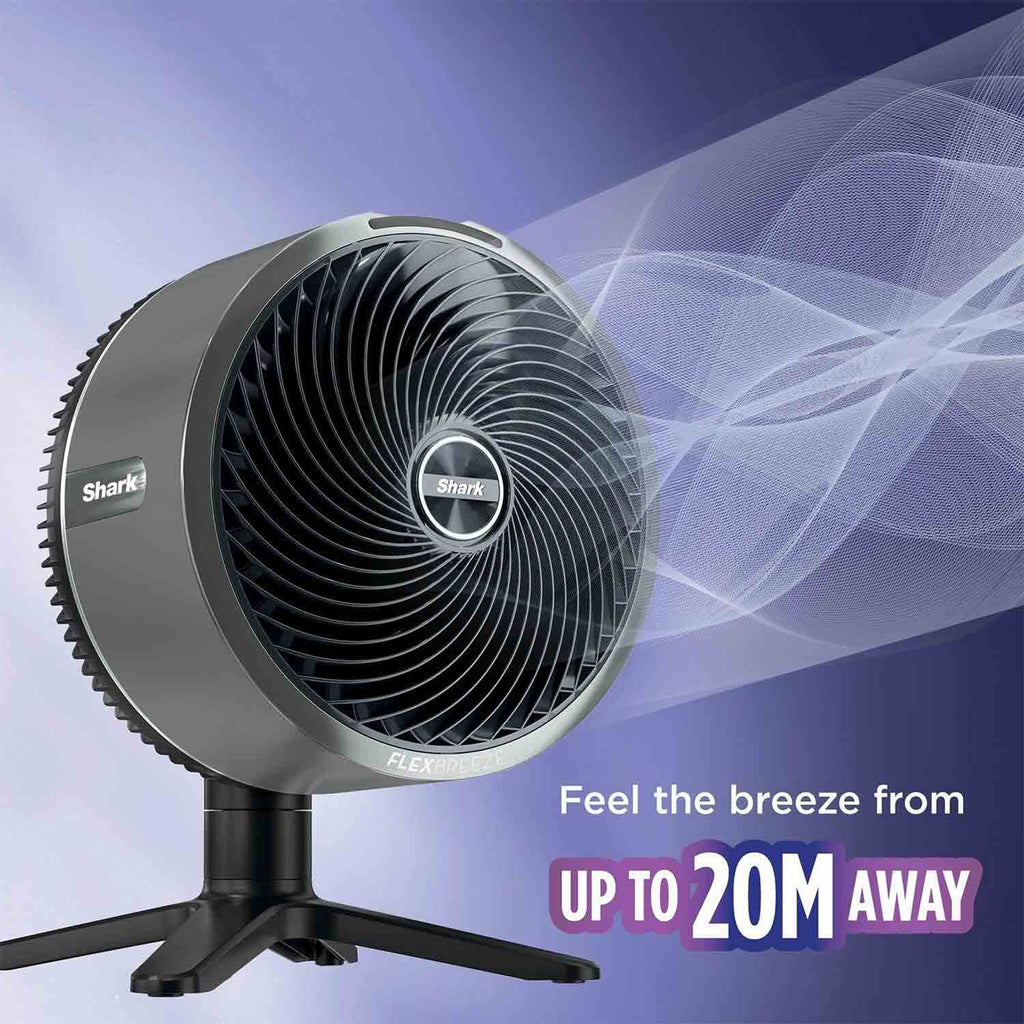Shark FlexBreeze TableMate Indoor to Outdoor Tabletop Fan in Winter Fog - FA150UK image 5
