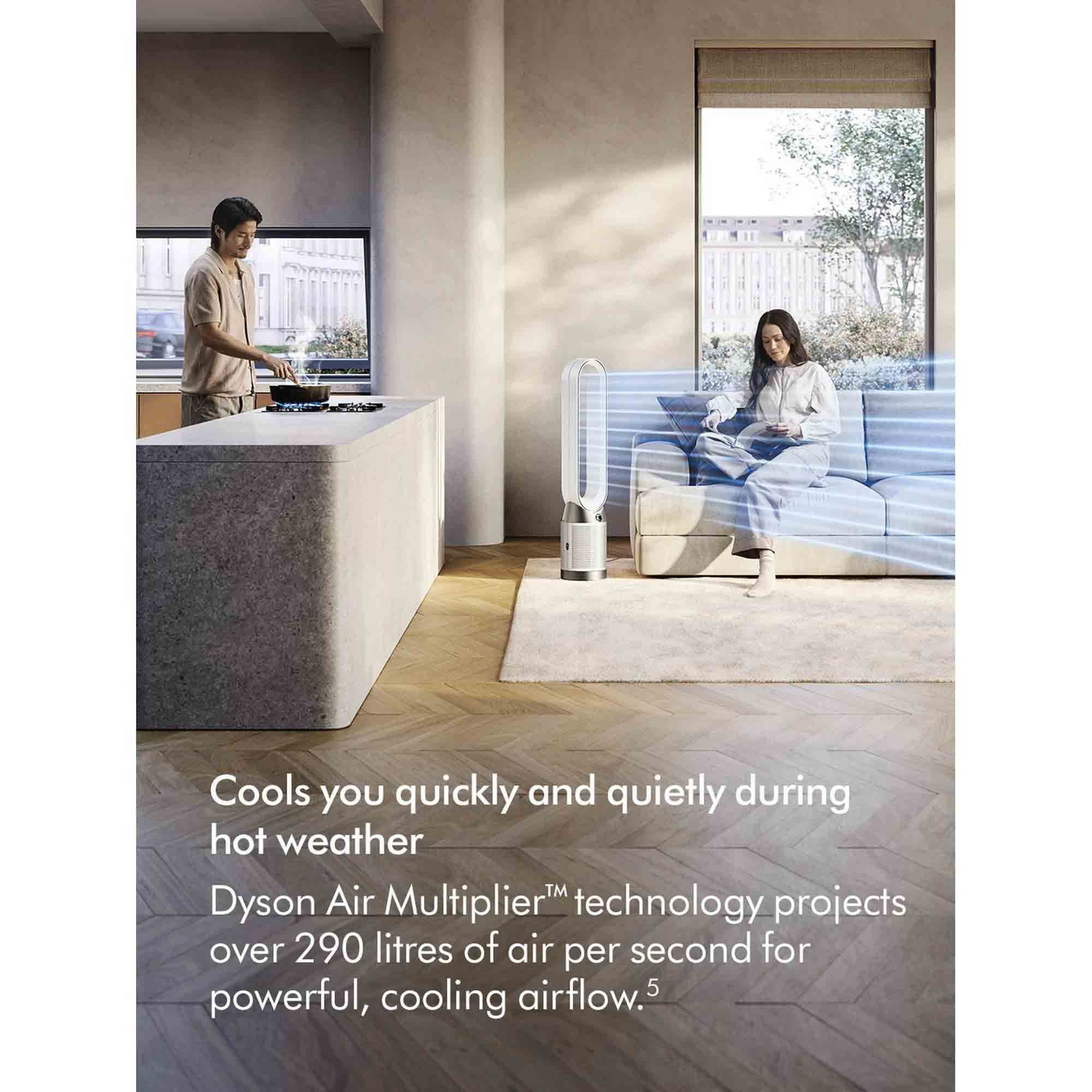 Dyson TP11 Cool PC1 Purifier in White image 2