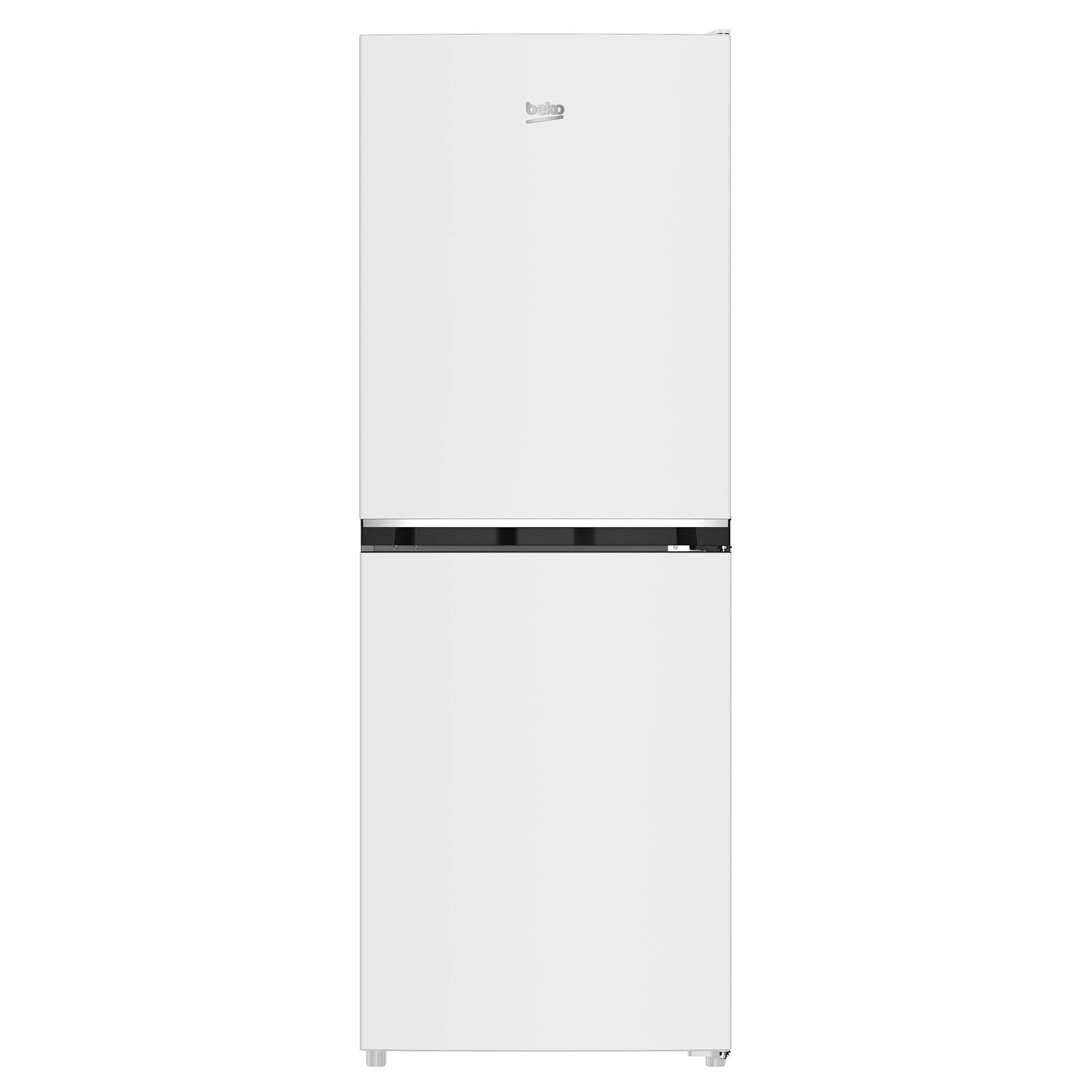 Beko CCNE4552W 152cm Tall Fridge Freezer, 143L Fridge, 77L Freezer, 54cm wide, Frost Free, White
