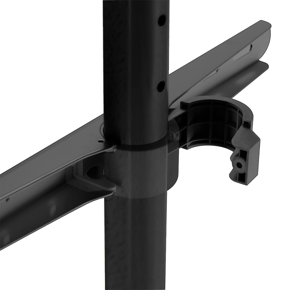 Ttap Tripod Floor TV Stand in Black Wood image 3