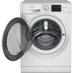 Hotpoint NDBE9635WUK 9kg Wash, 6kg Dry, 1400 Spin, Freestanding Washer Dryer, White image 1