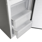 Sensis RFCMF0160ES 185cm Tall Fridge Freezer, 235L Fridge, 120L Freezer, 60cm wide, Frost Free, Silver image 3