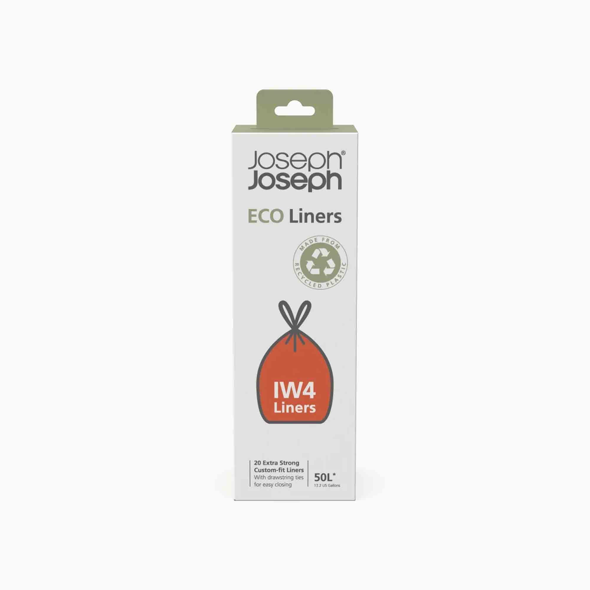 Joseph Joseph IW4 50L Grey ECO Bin Liners - 30132 image 0