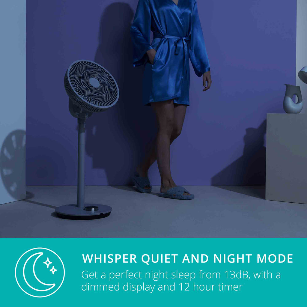 Duux Whisper Flex Smart Fan in Grey - DXCF19 image 5