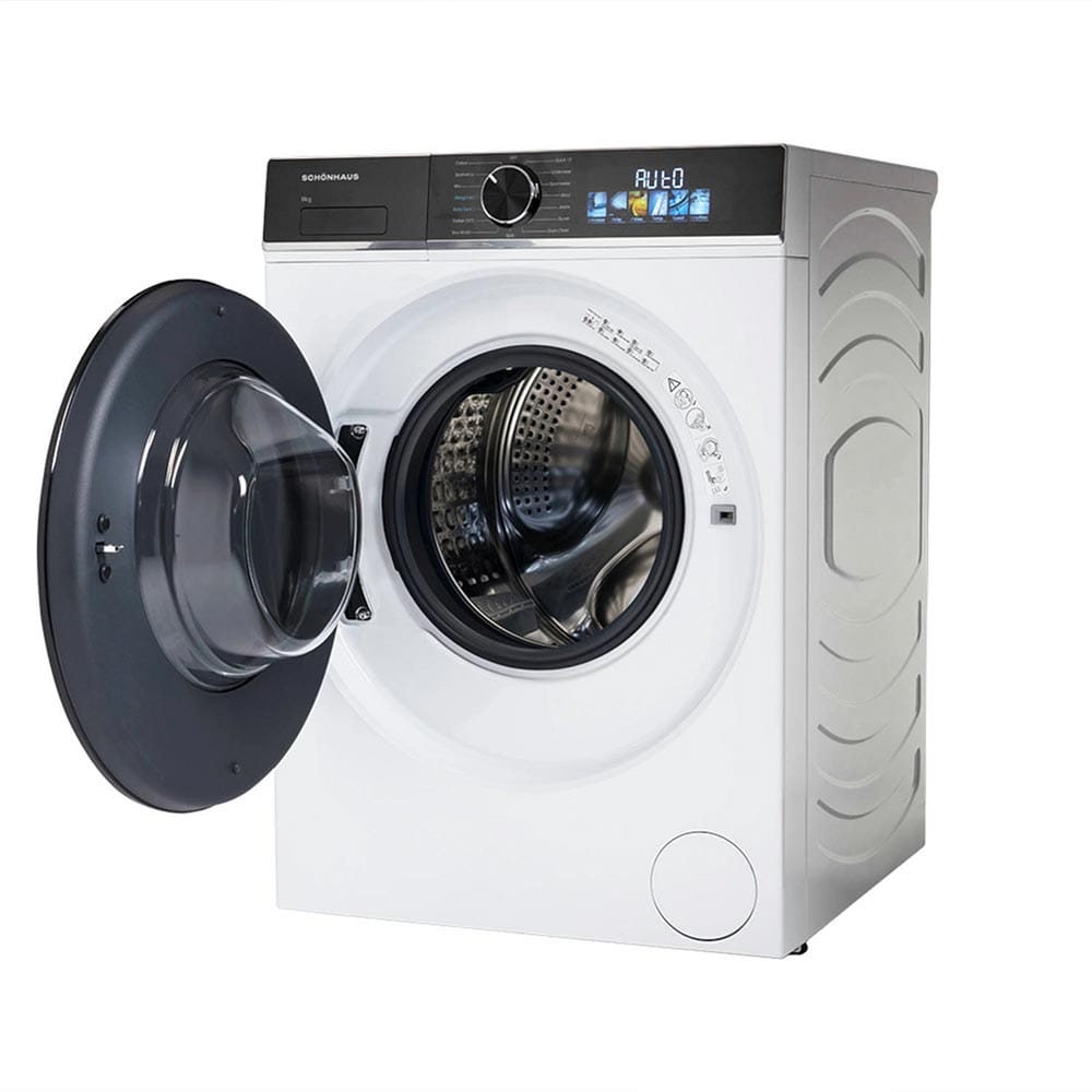 Schonhaus WMSF01814AW 8kg, 1400 Spin, Freestanding Washing Machine with Quick Wash, White image 2