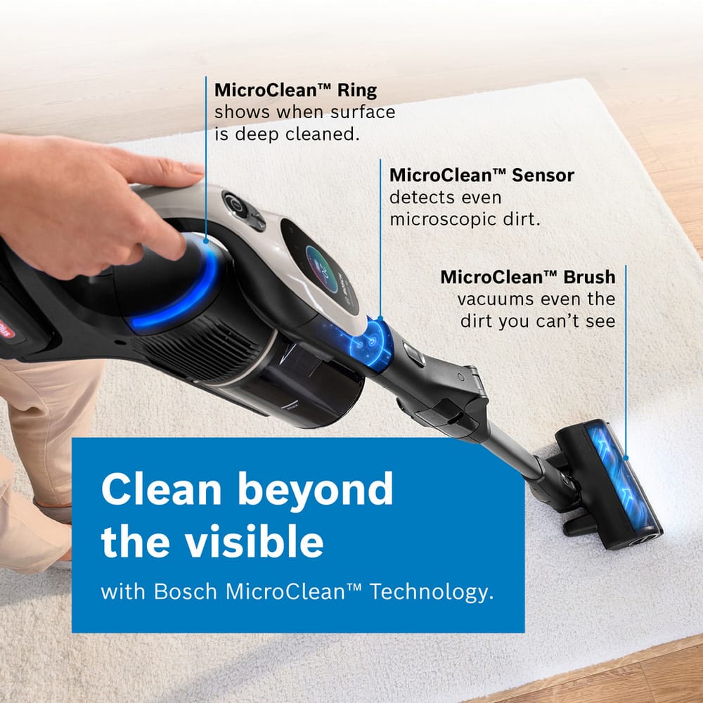 Bosch Unlimited 10 Cordless Vacuum Cleaner with up to 80 Minutes Run Time - BBS1041GGB image 1