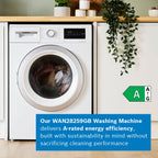 Bosch WAN28259GB 9kg, 1400 Spin, Freestanding Washing Machine with Quick Wash, White image 3