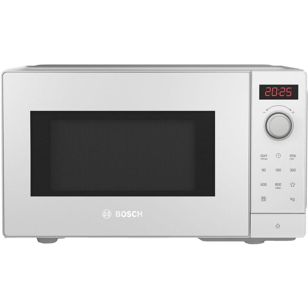 Bosch 800W 20 Litre Single Microwave in White - FFL023MW0B image 0